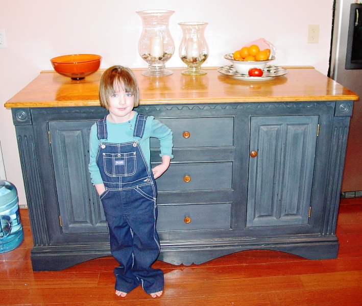 Blue Hutch Large